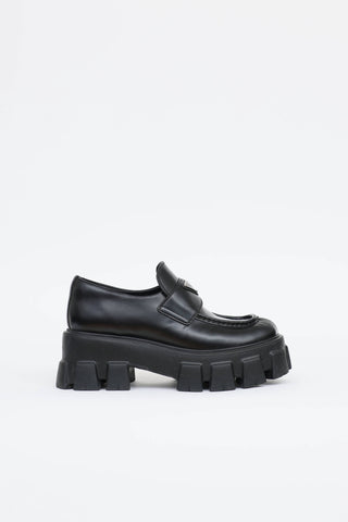 Prada Monolith Platform Loafer