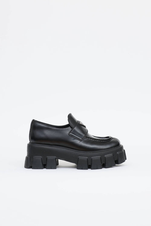 Prada Monolith Platform Loafer