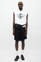 Prada Black Nylon Belt Bag