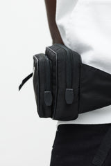 Prada Black Nylon Belt Bag