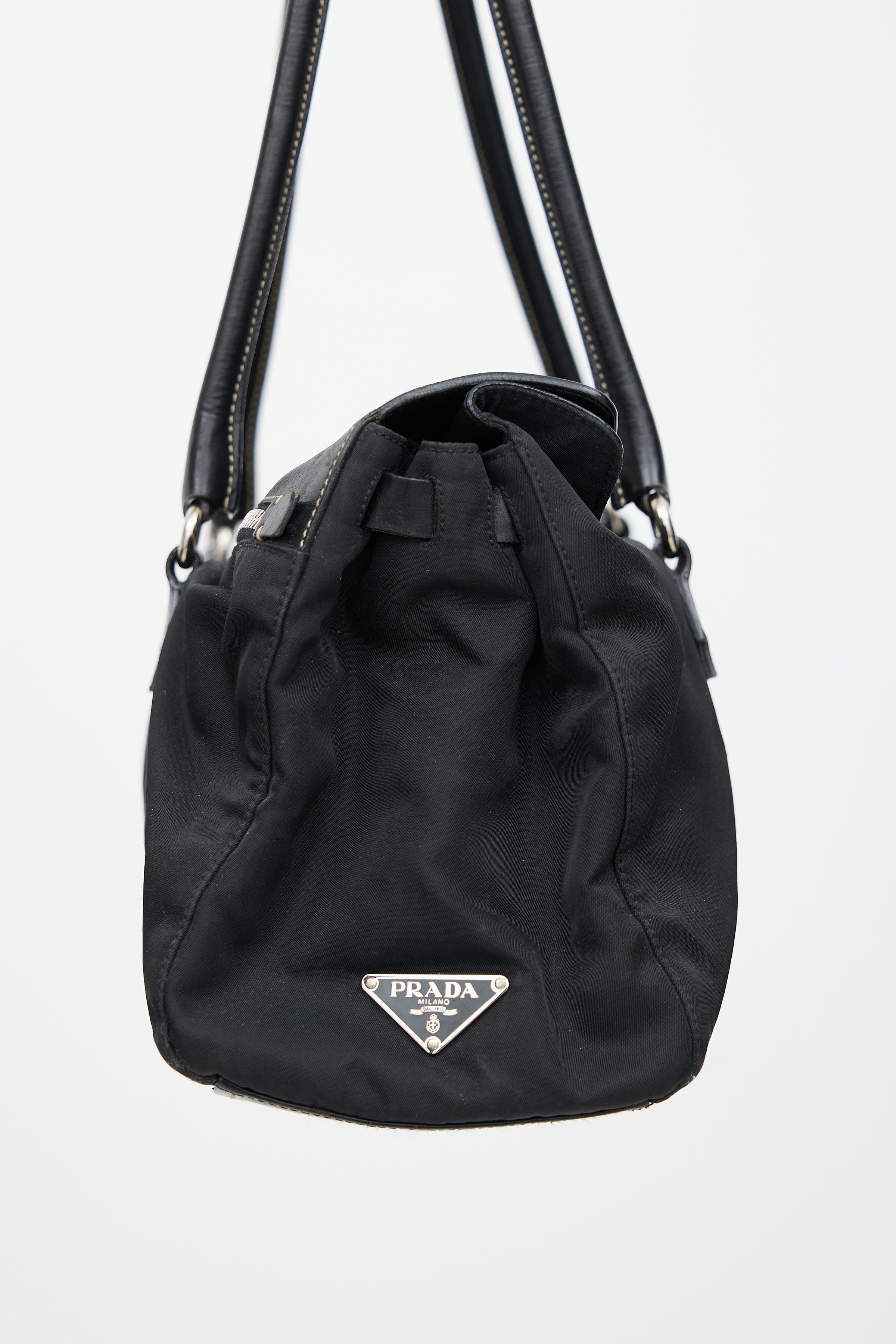 Prada // Black Nylon Diaper Bag – VSP Consignment