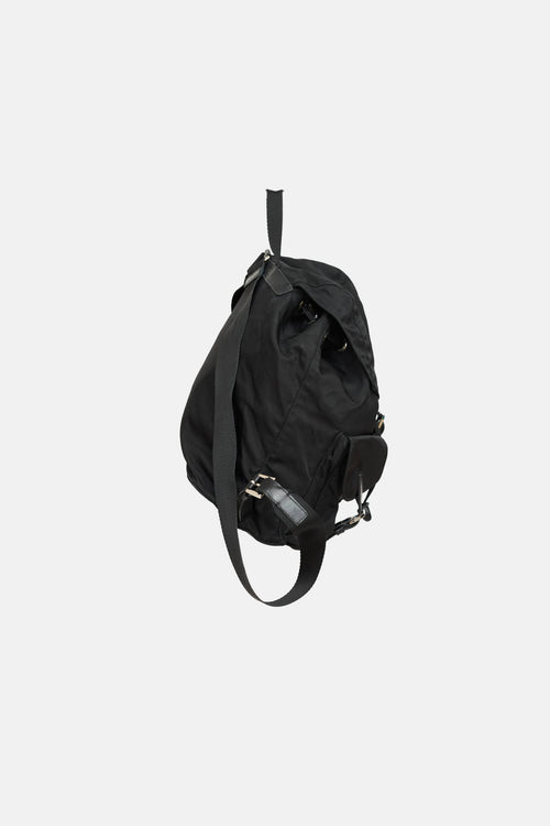 Prada Nylon Drawstring Backpack