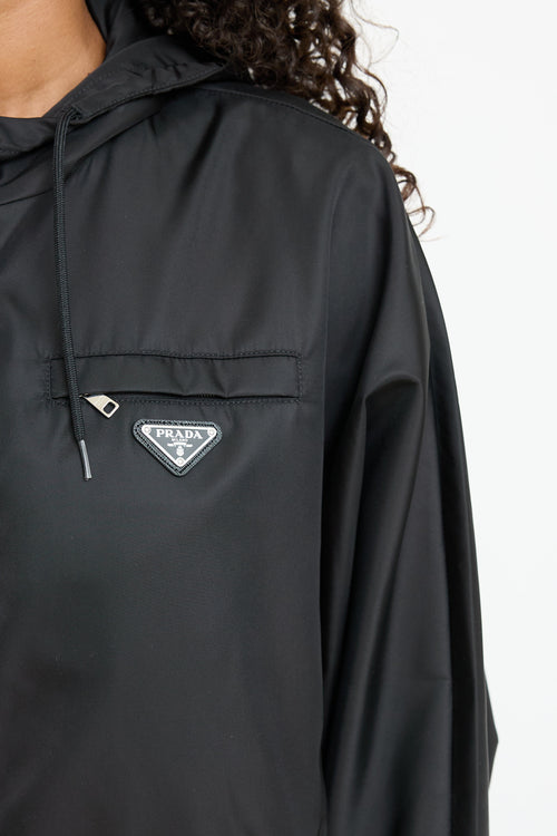 Prada 2023 Re-Nylon Zip Coat