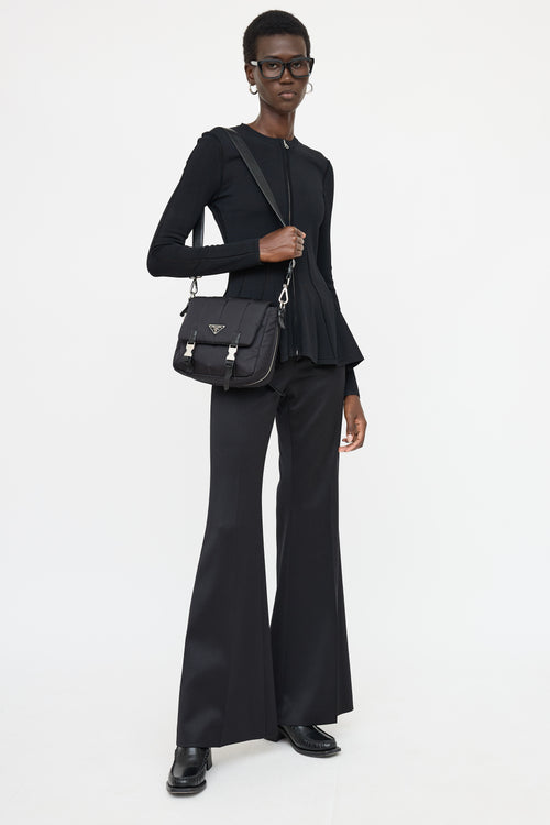 Prada Tessuto Bomber Messenger Bag