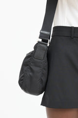 Prada Nylon Tessoto Messenger Bag