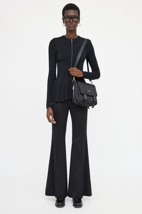 Prada Tessuto Bomber Messenger Bag