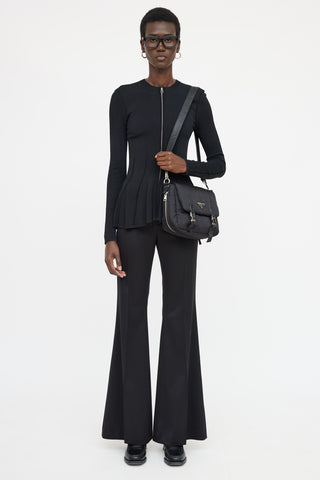 Prada Tessuto Bomber Messenger Bag