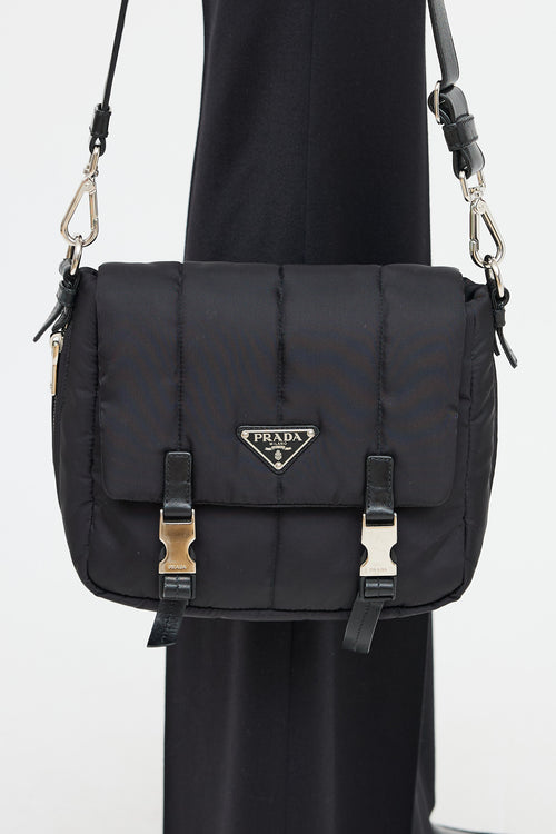 Prada Tessuto Bomber Messenger Bag