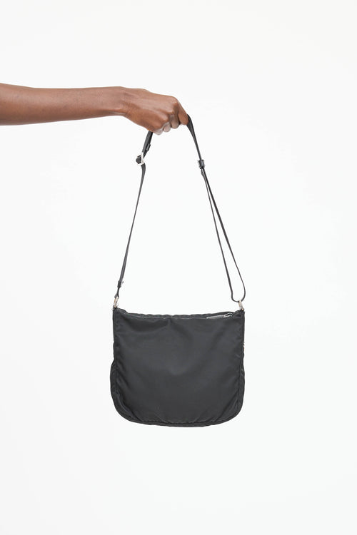 Prada Nylon Tessoto Messenger Bag