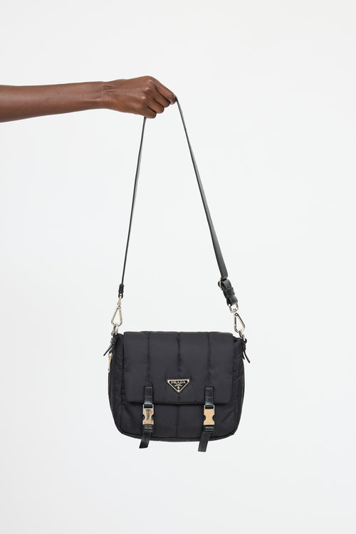 Prada Tessuto Bomber Messenger Bag