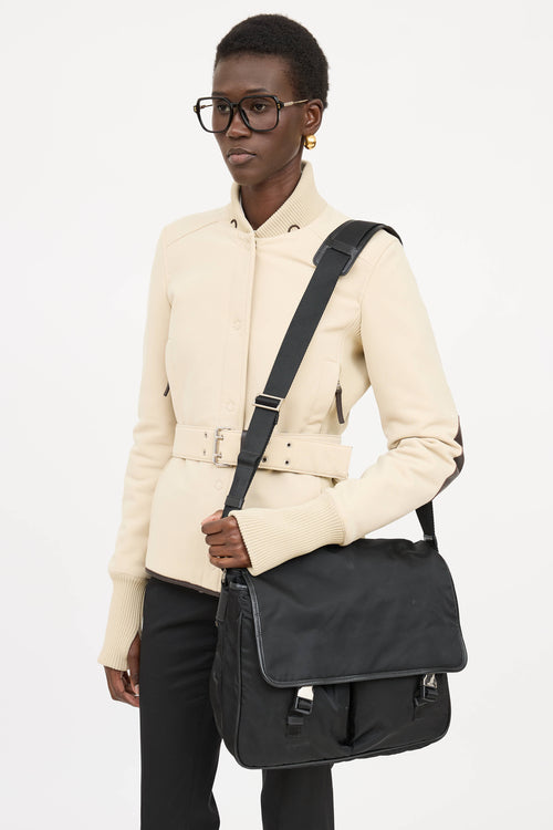 Prada Nylon Messenger Bag
