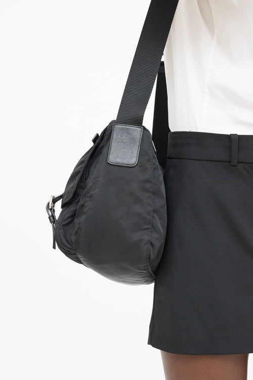 Prada Nylon Tessuto Messenger Bag