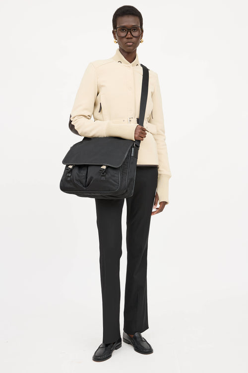 Prada Nylon Messenger Bag