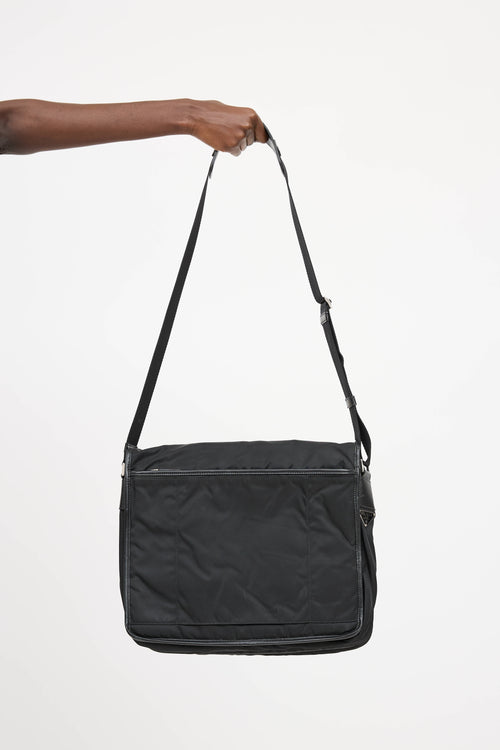 Prada Nylon Messenger Bag