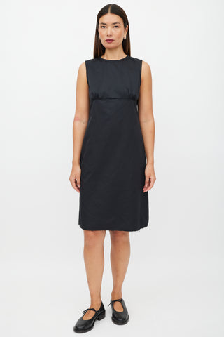 Prada Black Nylon Sleeveless Dress