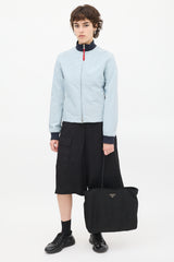 Prada Black Nylon Tote Bag