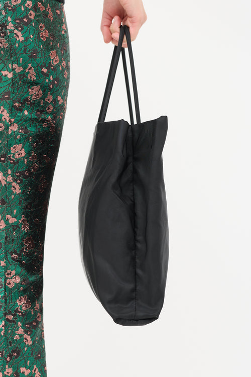 Prada Black Tessuto Nylon City Tote Bag