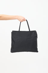 Prada Black Tessuto Nylon City Tote Bag