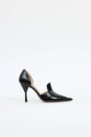 Patent Loafer Pump