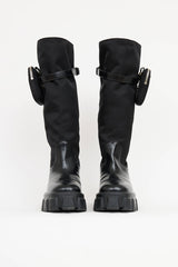 PradaMonolith Re-Nylon Tall Boot