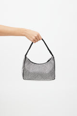 Prada Black Re-Edition 2000 Crystal Bag