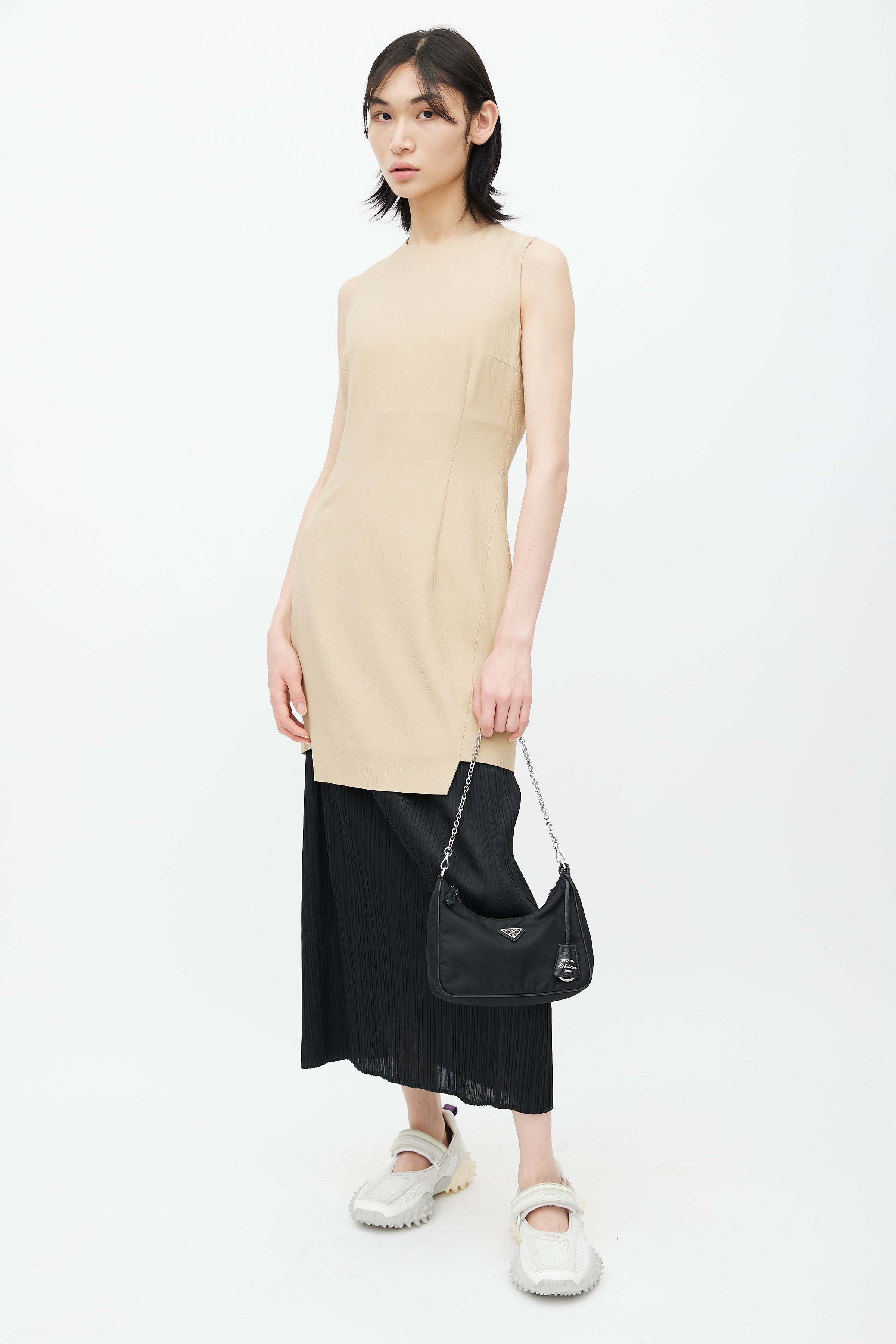 Prada Medium Black Nylon Tote - Dress Raleigh Consignment