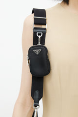 Prada Black Re-Edition 2005 Mini Shoulder Bag