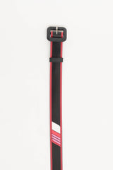 Prada FW 2018 Leather & Rubber Belt