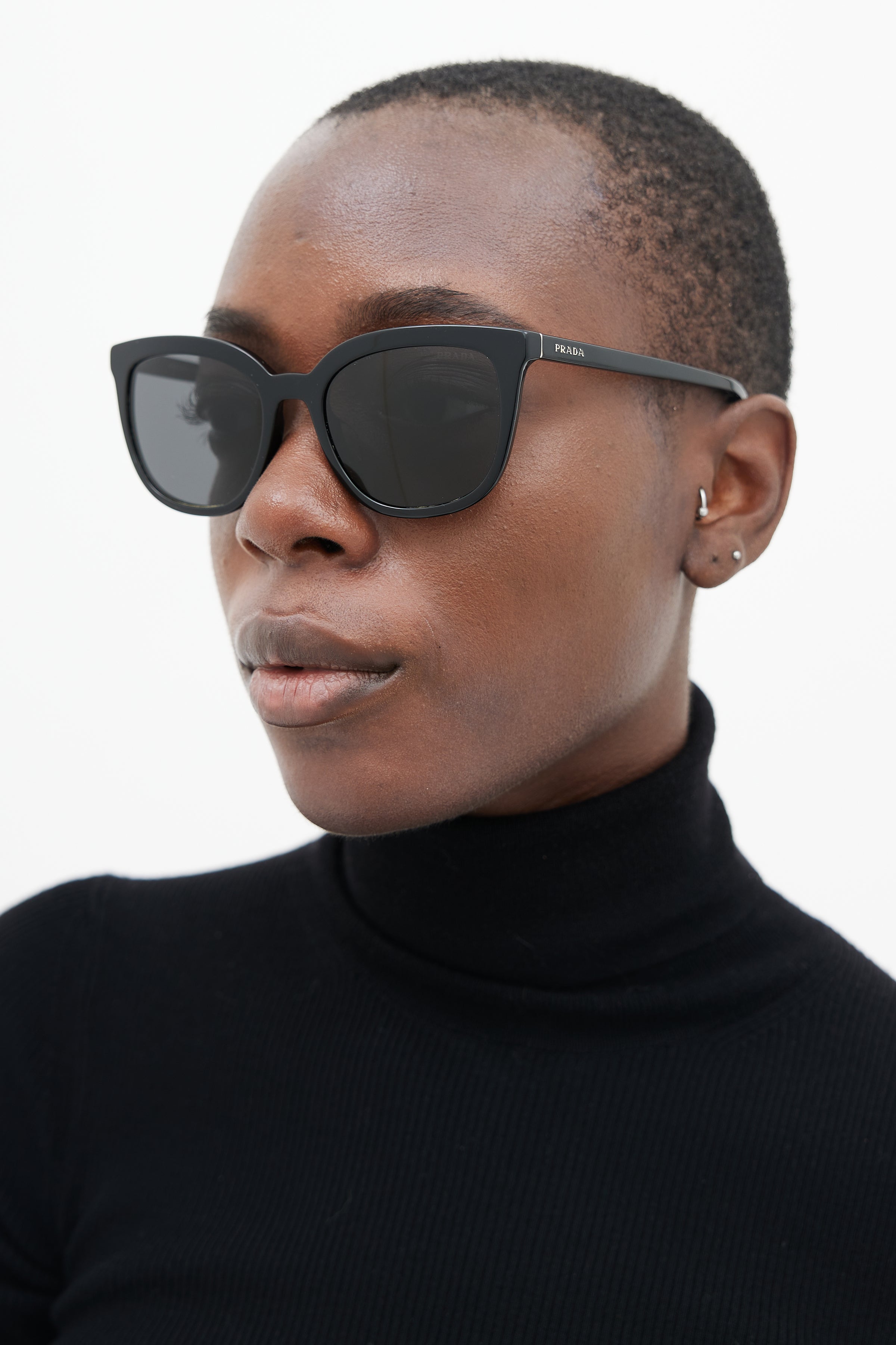 Prada Prada Symbole sunglasses for Women - Black in UAE | Level Shoes