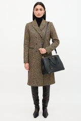 Prada Saffiano Leather Galleria Bag