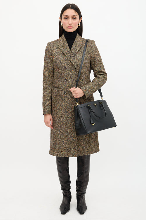 Prada Saffiano Leather Galleria Bag