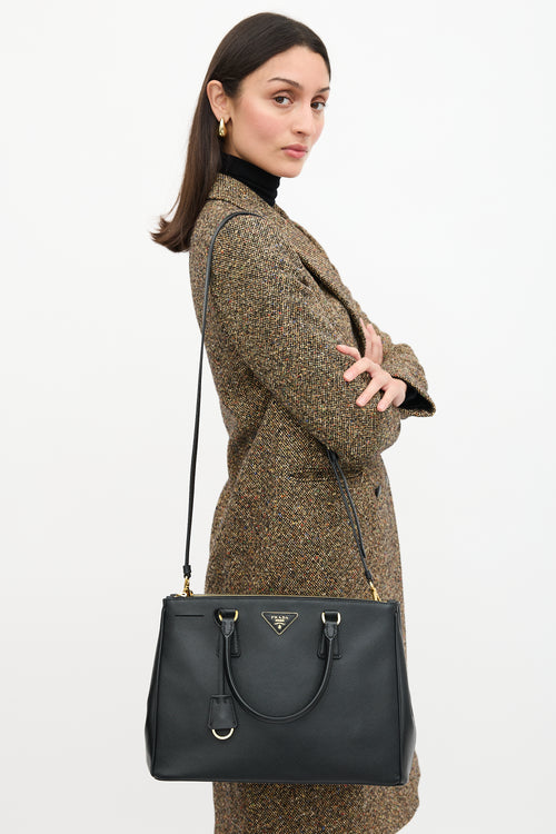 Prada Saffiano Leather Galleria Bag