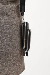 Prada Saffiano Leather Body Pouch