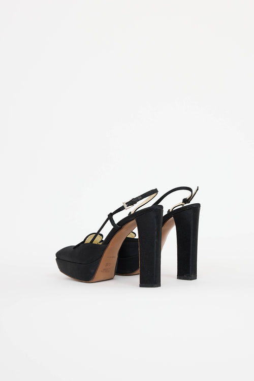 Prada Platform Slingback Heel