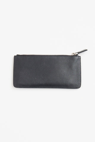 Prada Black Saffiano Bellhop Pouch