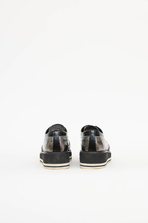 Prada Brogue Oxford Loafer