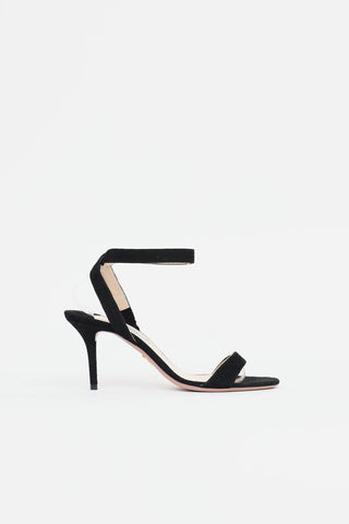 Prada Suede Ankle Strap Sandal
