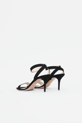 Prada Suede Ankle Strap Sandal
