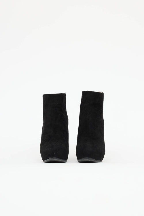 Prada Suede Ankle Boot