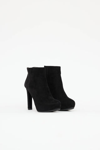 Prada Suede Ankle Boot