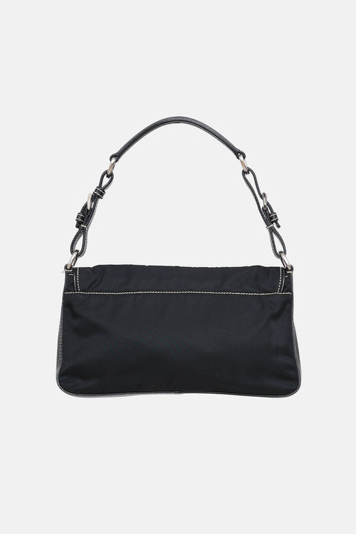Prada Saffiano Tessuto Flap Bag
