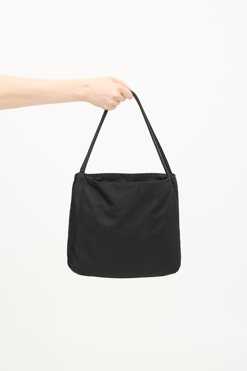 Prada Black Tessuto Nylon Tote Bag