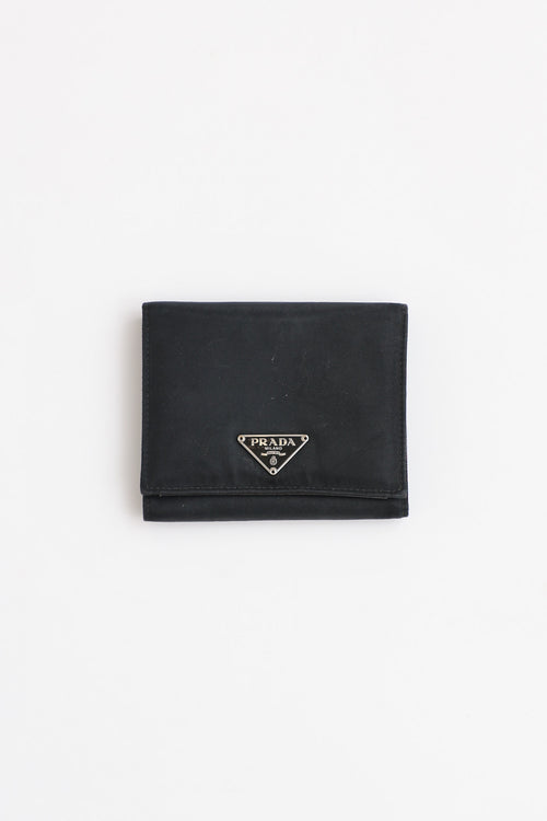 Prada Nylon Tri-Fold Wallet