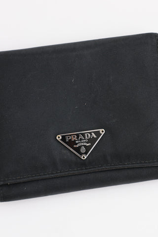 Prada Nylon Tri-Fold Wallet