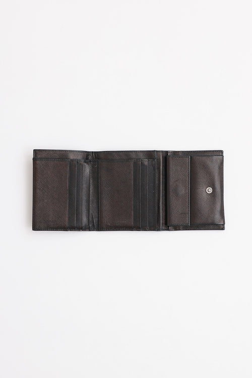 Prada Nylon Tri-Fold Wallet
