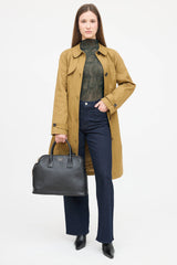 Prada Saffiano Triple Zip Dome Bag