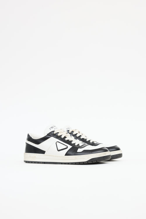 Prada Leather Downtown Sneaker