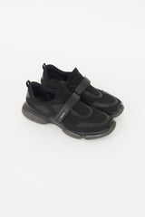 Prada Black Cloudbust Velcro Sneaker