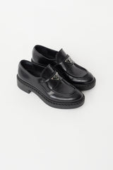 Louis Vuitton // Black Patent Leather Driving Loafer – VSP Consignment