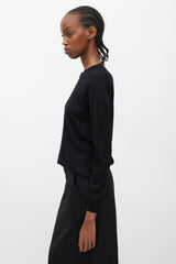 Prada Black Rounded Neck Sweater
